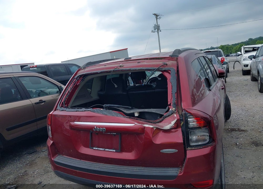 2014 JEEP COMPASS VIN: 1C4NJCEB2ED744911