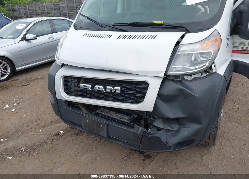 2019 RAM PROMASTER 1500 HIGH ROOF 136 WB VIN: 3C6TRVBG7KE547813