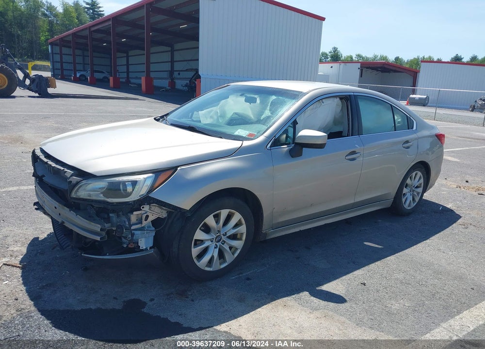 2016 SUBARU LEGACY 2.5I PREMIUM VIN: 4S3BNAC62G3025443