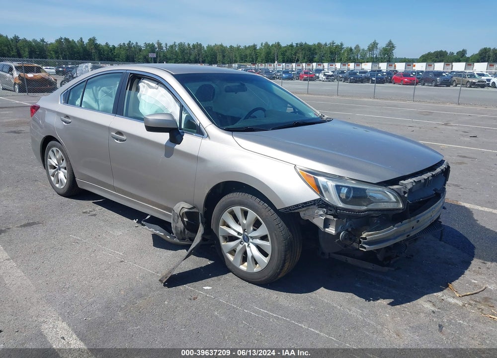 2016 SUBARU LEGACY 2.5I PREMIUM VIN: 4S3BNAC62G3025443