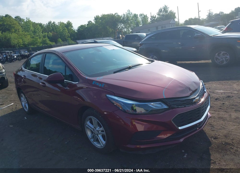 2016 CHEVROLET CRUZE LT AUTO VIN: 1G1BE5SM0G7272243