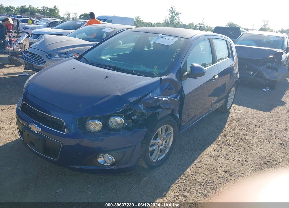 2014 CHEVROLET SONIC LT AUTO VIN: 1G1JC6SH9E4121751