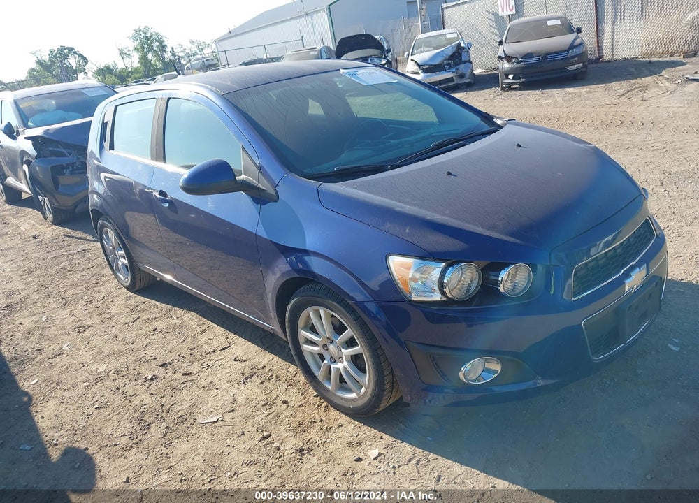 2014 CHEVROLET SONIC LT AUTO VIN: 1G1JC6SH9E4121751