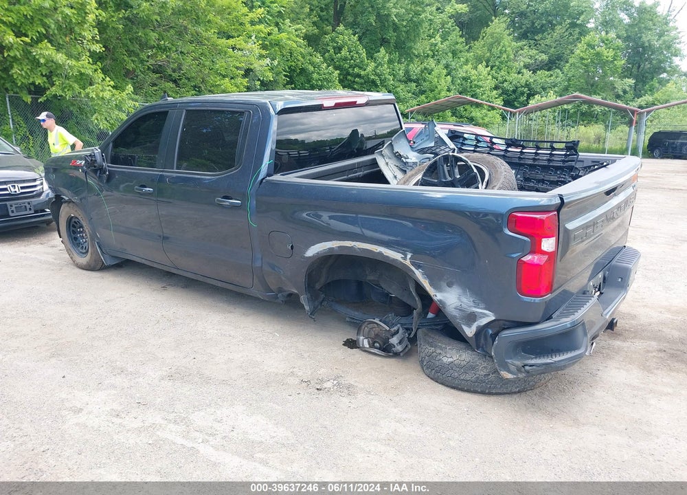 2022 CHEVROLET SILVERADO 1500 LTD 4WD SHORT BED RST VIN: 1GCUYEEDXNZ174826