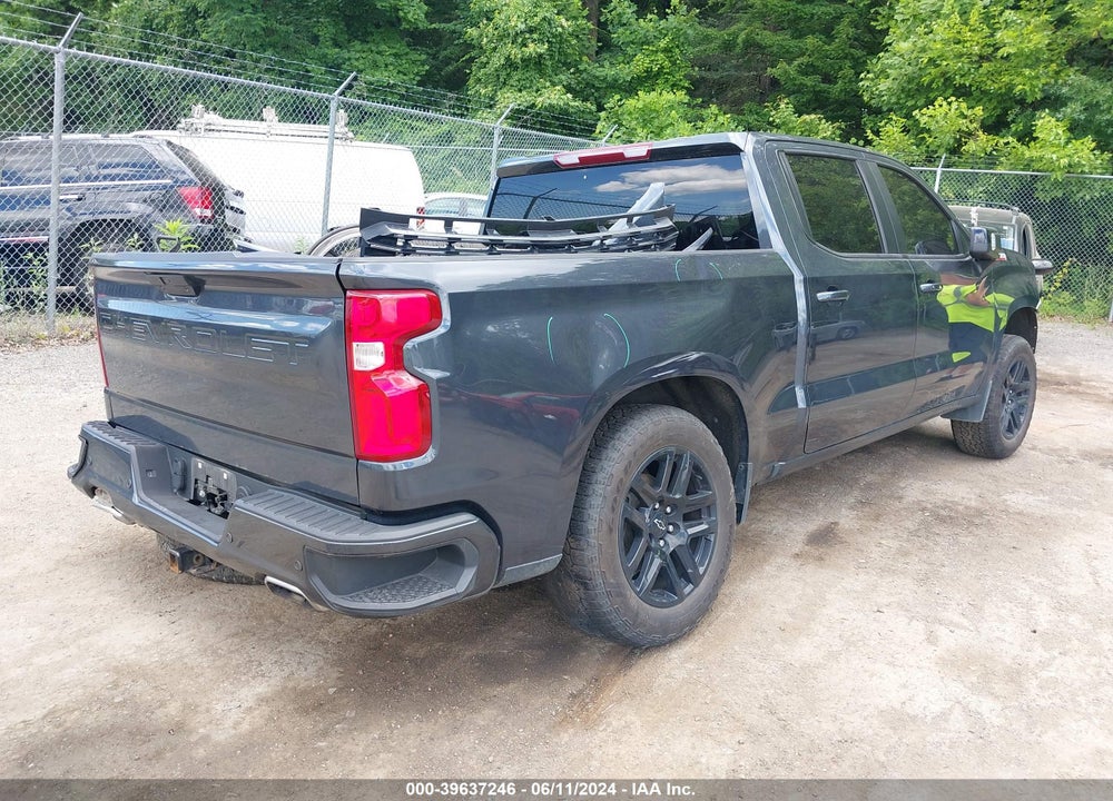 2022 CHEVROLET SILVERADO 1500 LTD 4WD SHORT BED RST VIN: 1GCUYEEDXNZ174826