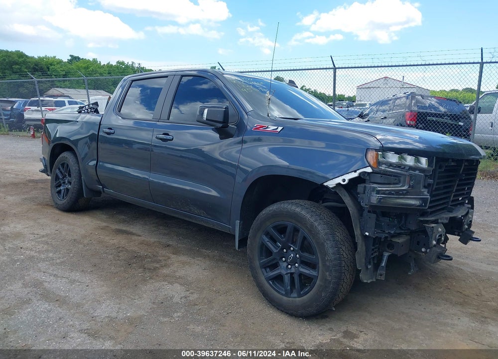 2022 CHEVROLET SILVERADO 1500 LTD 4WD SHORT BED RST VIN: 1GCUYEEDXNZ174826