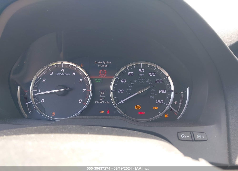 2014 ACURA MDX TECHNOLOGY PACKAGE VIN: 5FRYD4H40EB020715