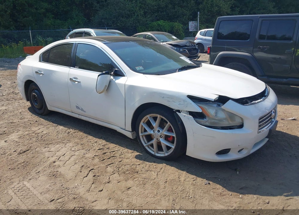 2009 NISSAN MAXIMA 3.5 SV VIN: 1N4AA51E79C853876