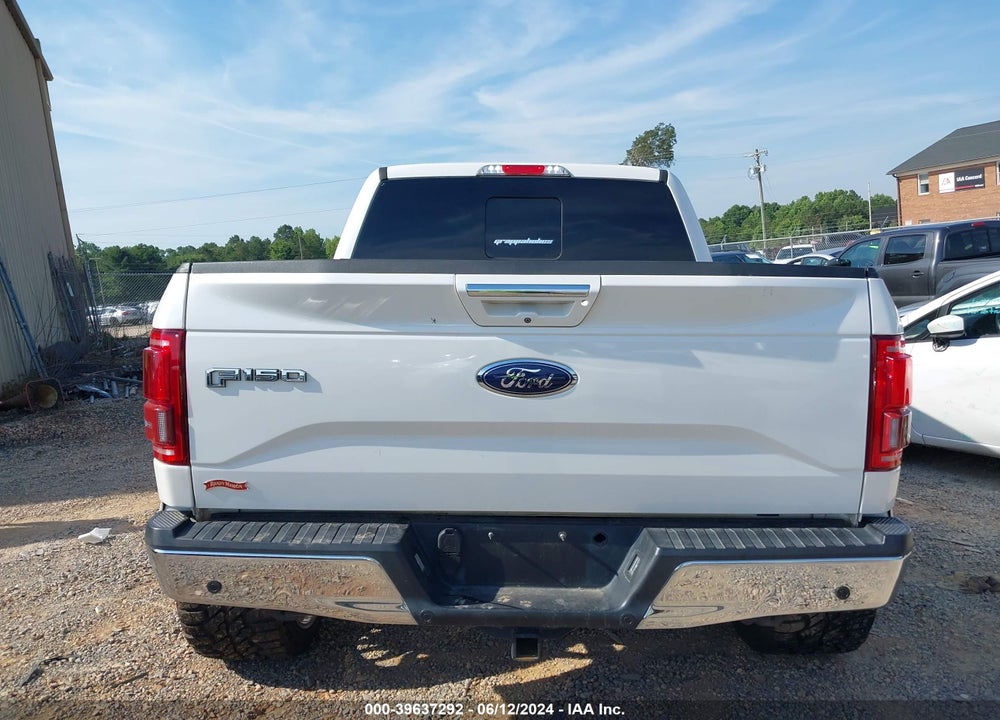 2016 FORD F-150 LARIAT VIN: 1FTEW1EG8GFB75166
