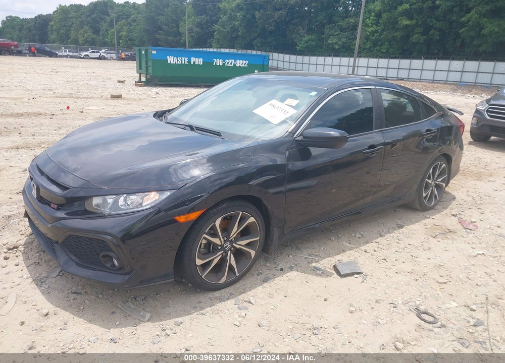 2018 HONDA CIVIC SI VIN: 2HGFC1E50JH700644