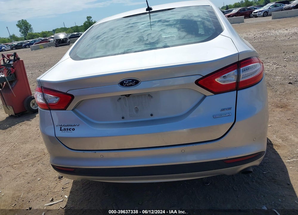 2016 FORD FUSION SE VIN: 3FA6P0HD0GR132186