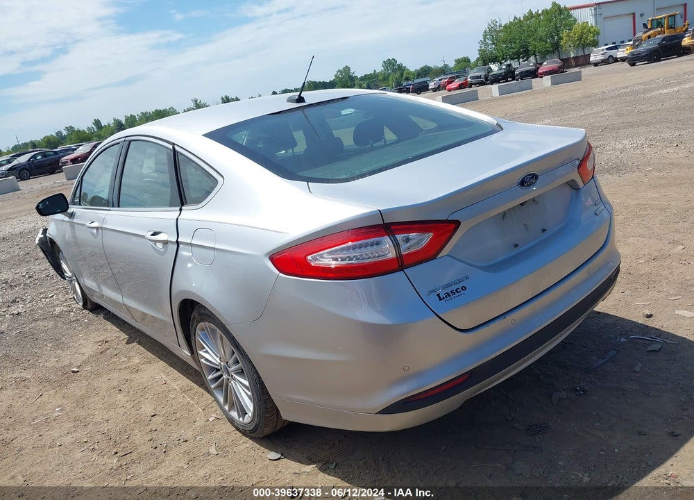 2016 FORD FUSION SE VIN: 3FA6P0HD0GR132186