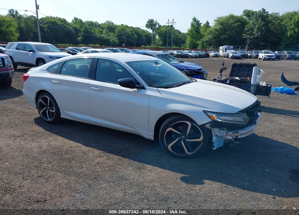 2021 HONDA ACCORD SPORT VIN: 1HGCV1F30MA104673