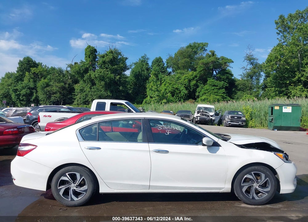 2016 HONDA ACCORD LX VIN: 1HGCR2F33GA058951