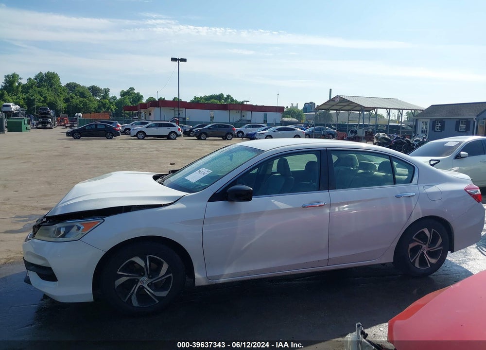 2016 HONDA ACCORD LX VIN: 1HGCR2F33GA058951