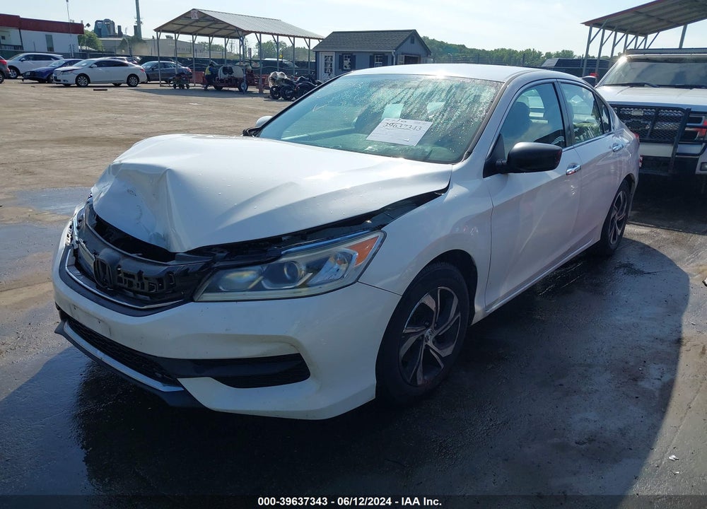 2016 HONDA ACCORD LX VIN: 1HGCR2F33GA058951