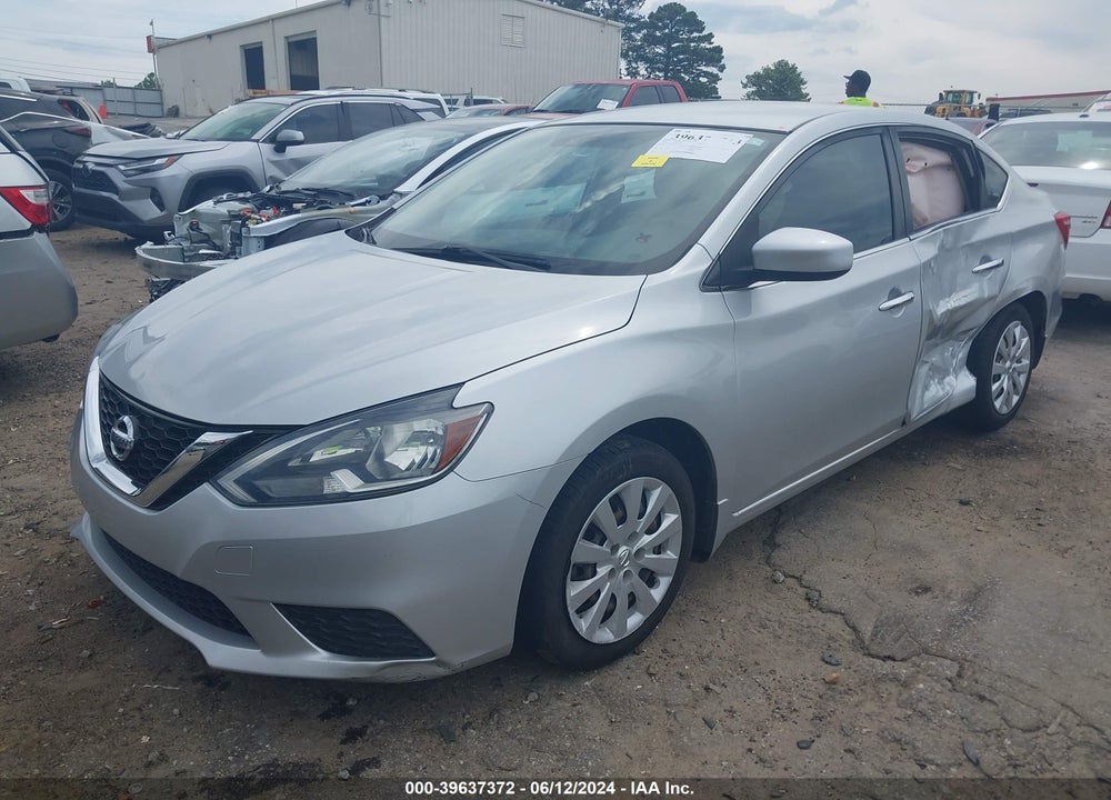 2017 NISSAN SENTRA SV VIN: 3N1AB7AP2HY404120