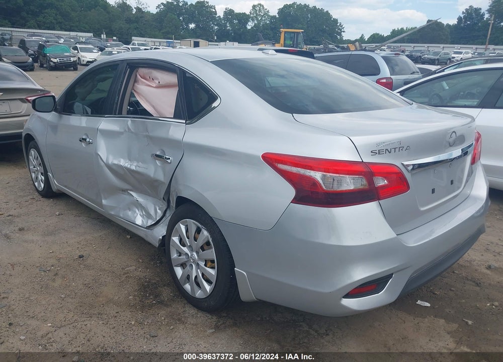 2017 NISSAN SENTRA SV VIN: 3N1AB7AP2HY404120