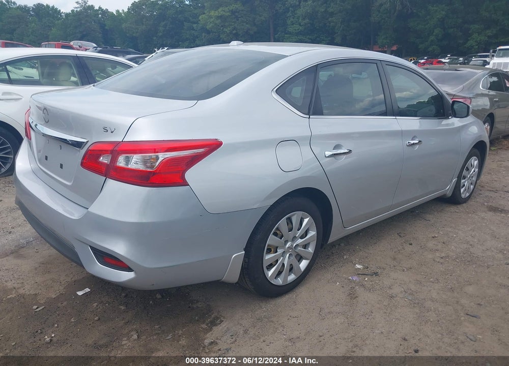 2017 NISSAN SENTRA SV VIN: 3N1AB7AP2HY404120