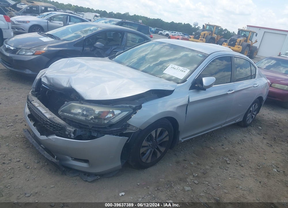 2013 HONDA ACCORD LX VIN: 1HGCR2F34DA134978