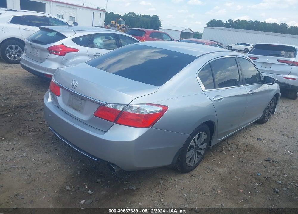 2013 HONDA ACCORD LX VIN: 1HGCR2F34DA134978