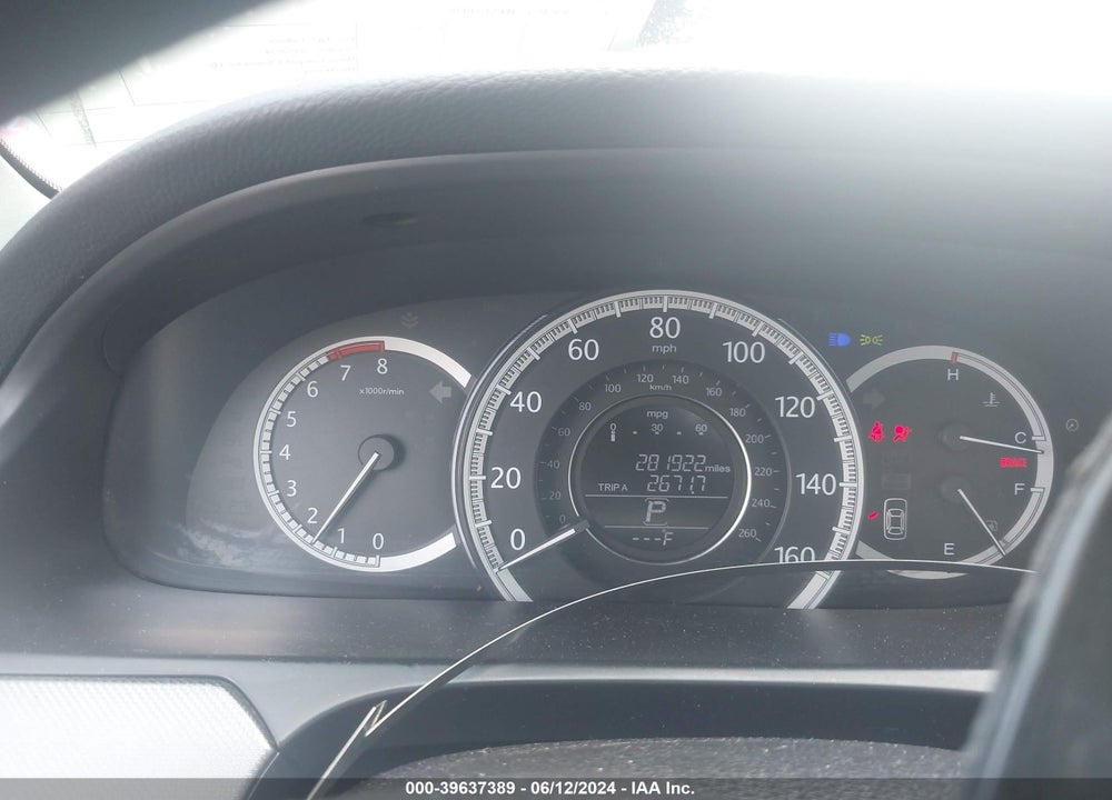 2013 HONDA ACCORD LX VIN: 1HGCR2F34DA134978