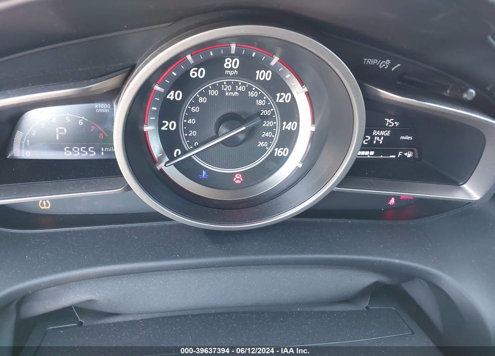 2016 MAZDA 3 I TOURING VIN: JM1BM1V79G1317319