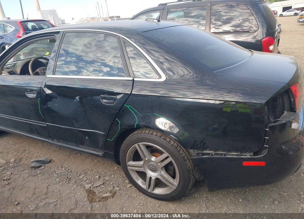 2006 AUDI A4 3.2 VIN: WAUDG78E76A088826