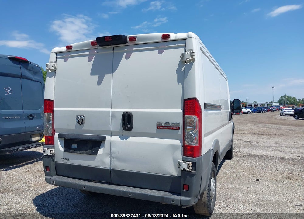 2018 RAM PROMASTER 1500 LOW ROOF 136 WB VIN: 3C6TRVAG0JE113796