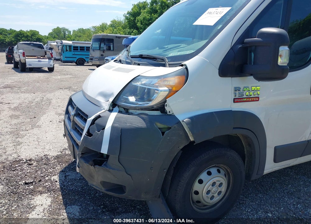 2018 RAM PROMASTER 1500 LOW ROOF 136 WB VIN: 3C6TRVAG0JE113796