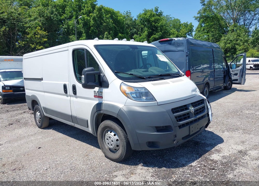 2018 RAM PROMASTER 1500 LOW ROOF 136 WB VIN: 3C6TRVAG0JE113796