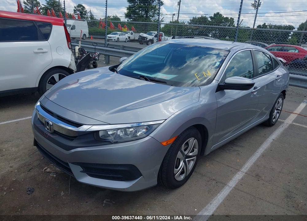 2018 HONDA CIVIC LX VIN: 19XFC2F53JE042591