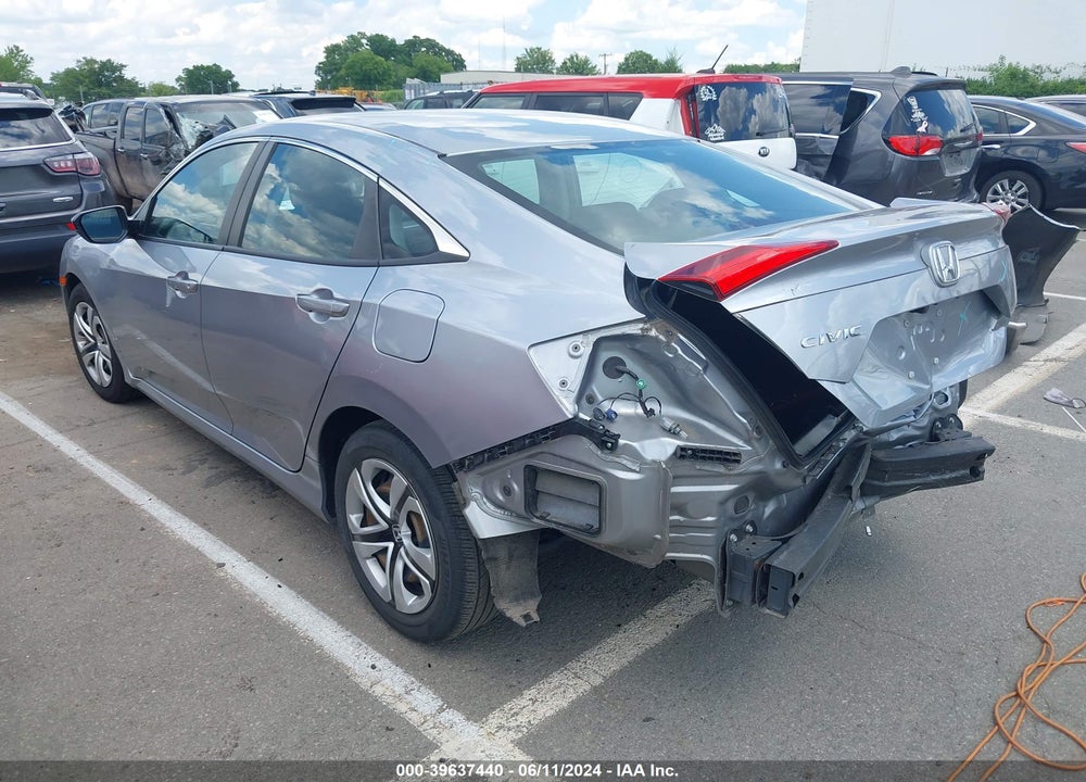 2018 HONDA CIVIC LX VIN: 19XFC2F53JE042591