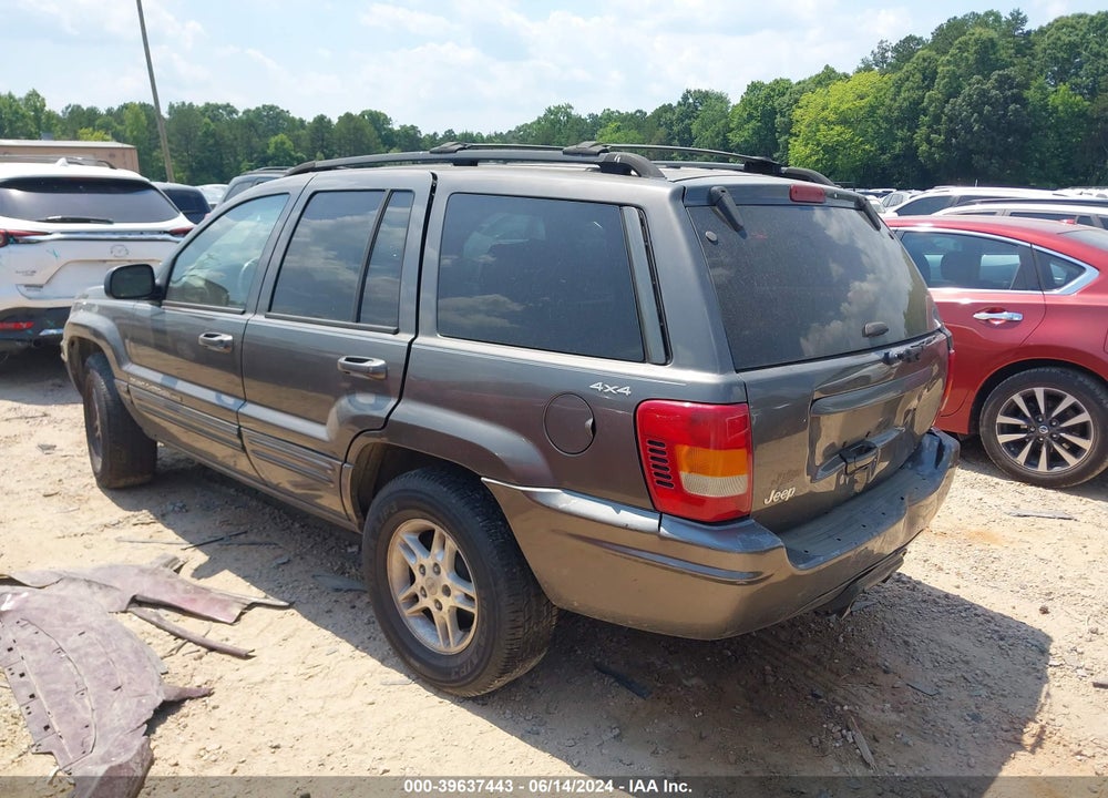 2000 JEEP GRAND CHEROKEE LIMITED VIN: 1J4GW58S4YC386877