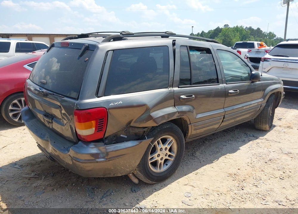 2000 JEEP GRAND CHEROKEE LIMITED VIN: 1J4GW58S4YC386877