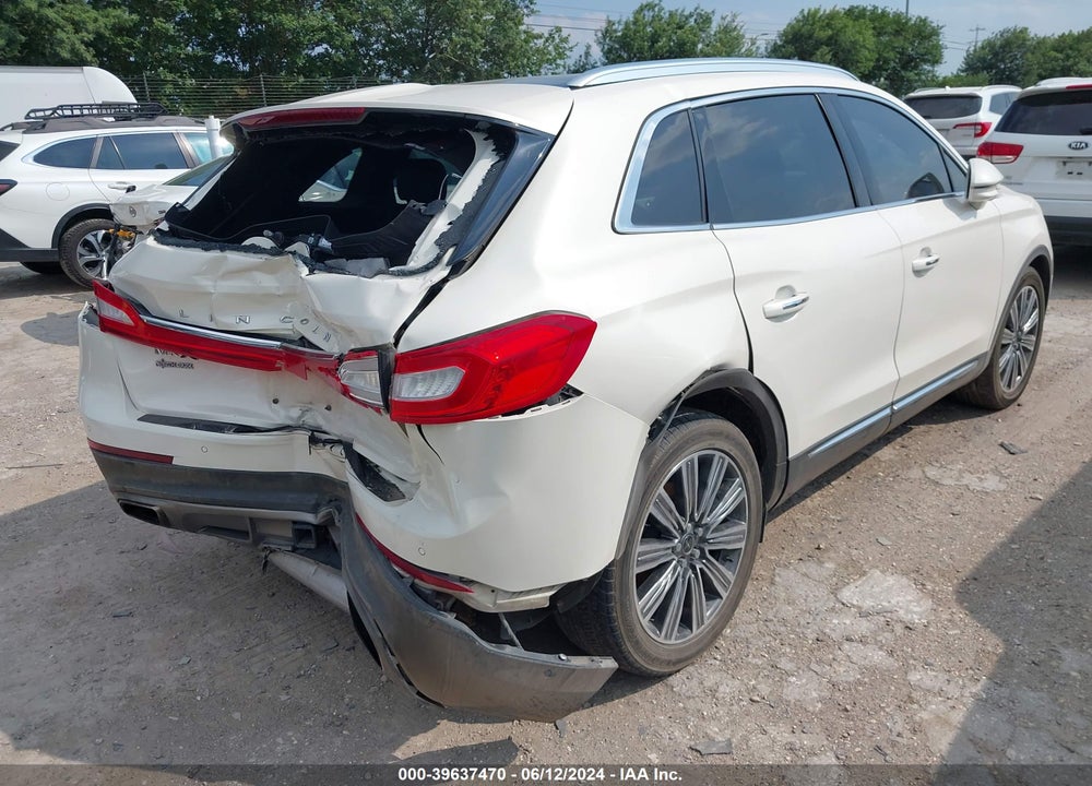 2016 LINCOLN MKX BLACK LABEL VIN: 2LMPJ9JP0GBL66433
