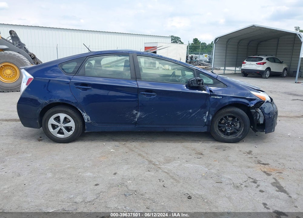 2013 TOYOTA PRIUS VIN: JTDKN3DU6D0343118