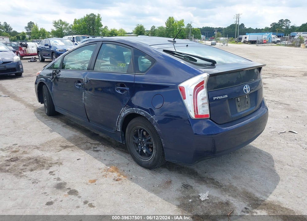 2013 TOYOTA PRIUS VIN: JTDKN3DU6D0343118
