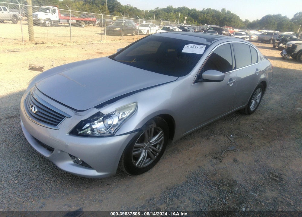 2012 INFINITI G25 JOURNEY VIN: JN1DV6AP2CM700233