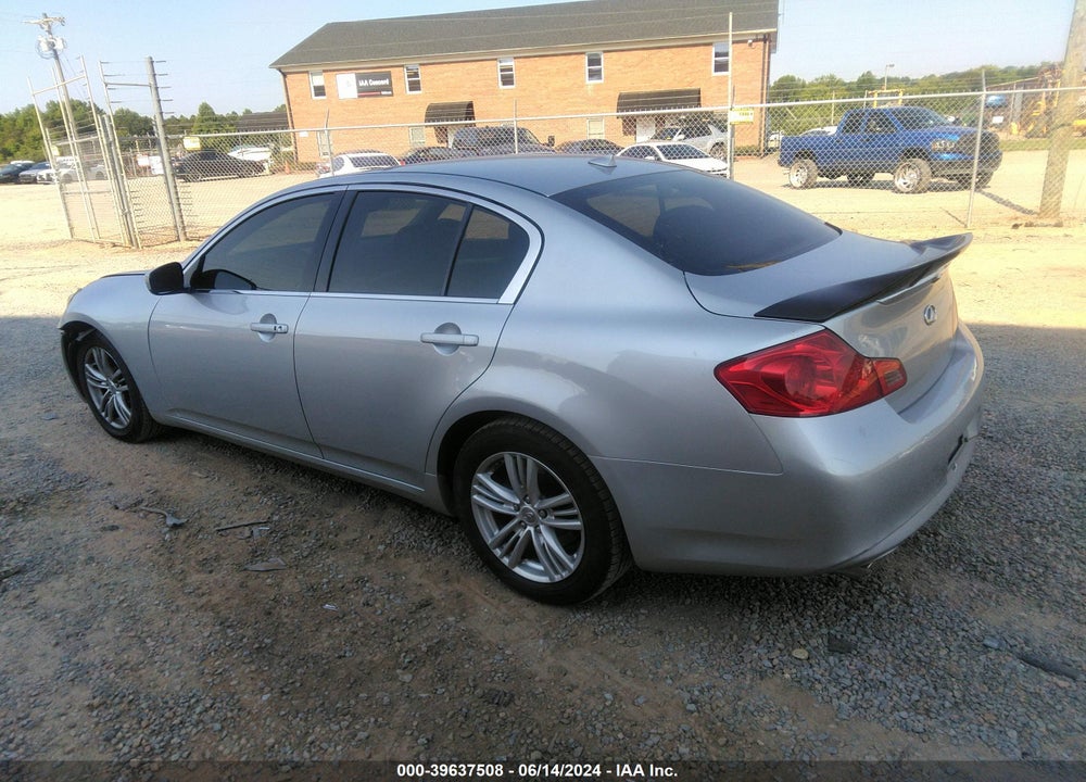 2012 INFINITI G25 JOURNEY VIN: JN1DV6AP2CM700233