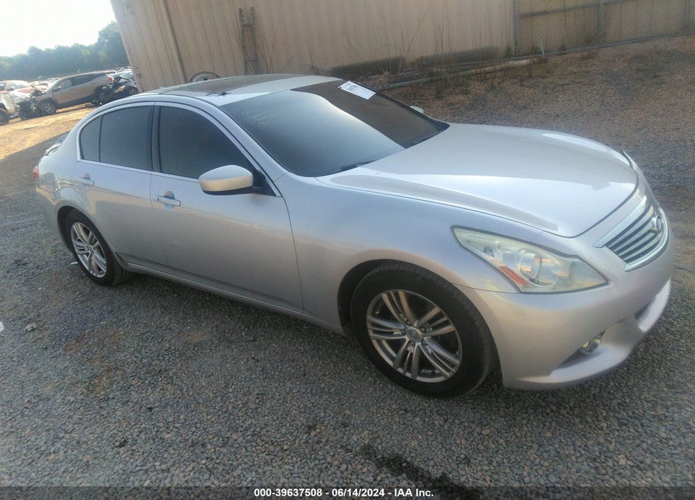 2012 INFINITI G25 JOURNEY VIN: JN1DV6AP2CM700233