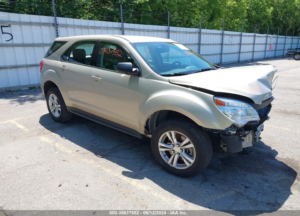 2011 CHEVROLET EQUINOX LS VIN: 2GNALBEC9B1186372