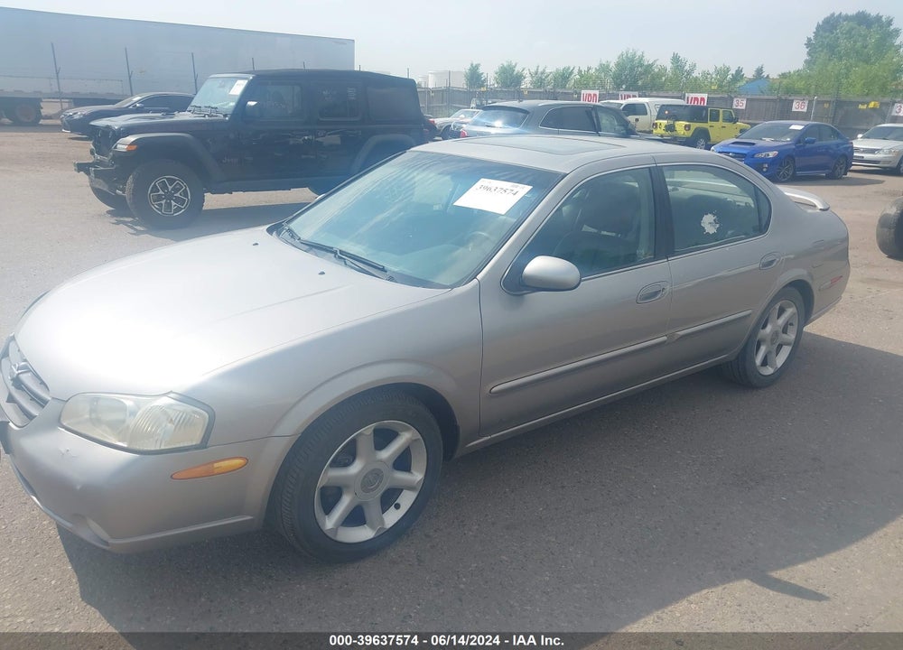 2000 NISSAN MAXIMA GLE/GXE/SE VIN: JN1CA31A5YT006909