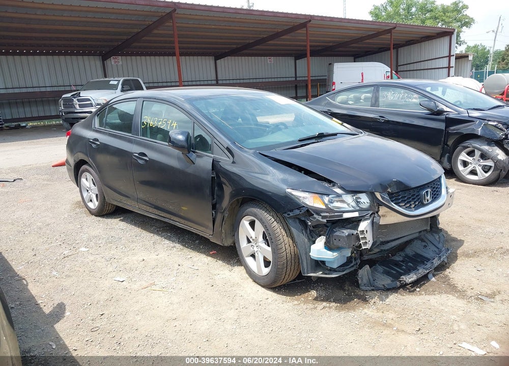 2014 HONDA CIVIC LX VIN: 19XFB2F54EE009768