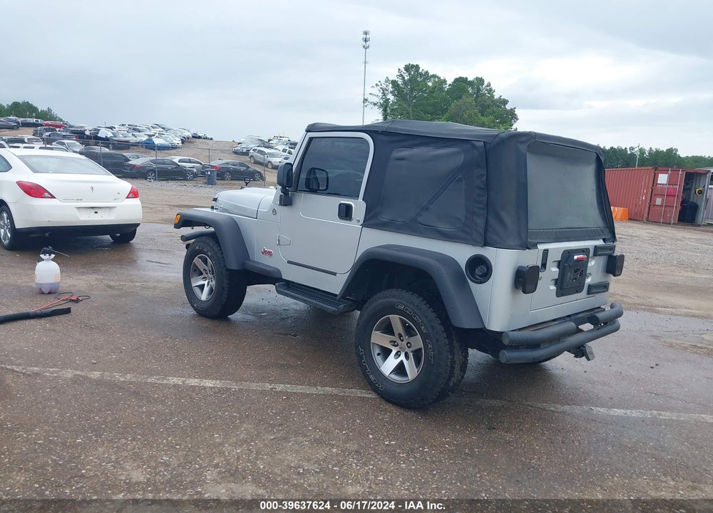 2006 JEEP WRANGLER X VIN: 1J4FA39S36P711778
