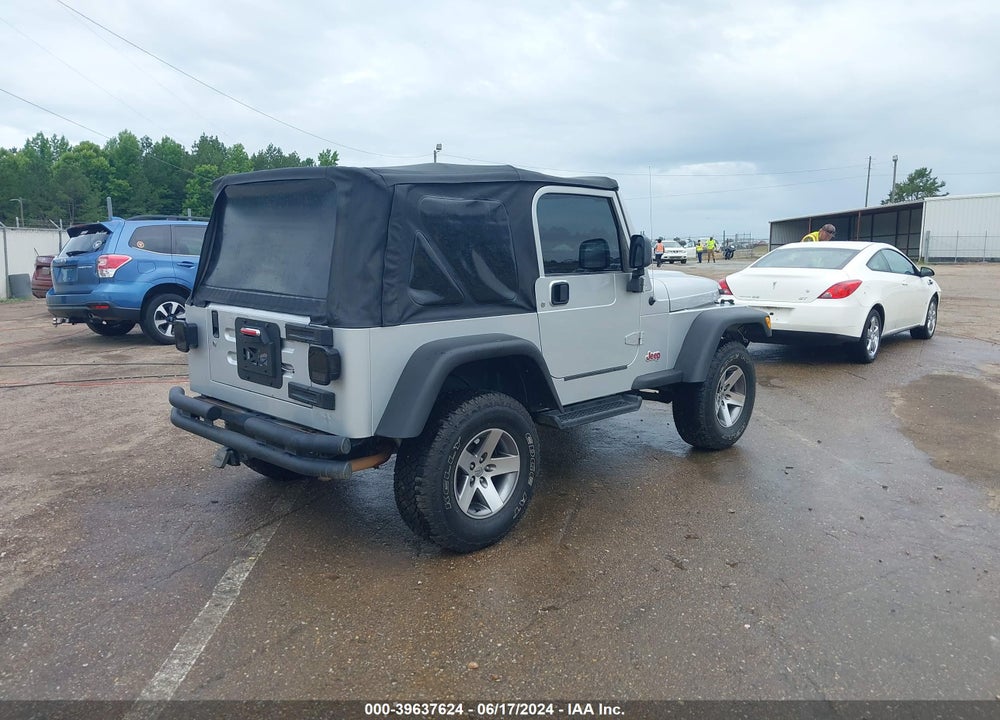 2006 JEEP WRANGLER X VIN: 1J4FA39S36P711778