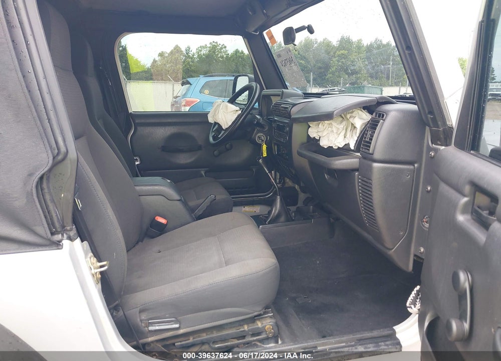 2006 JEEP WRANGLER X VIN: 1J4FA39S36P711778