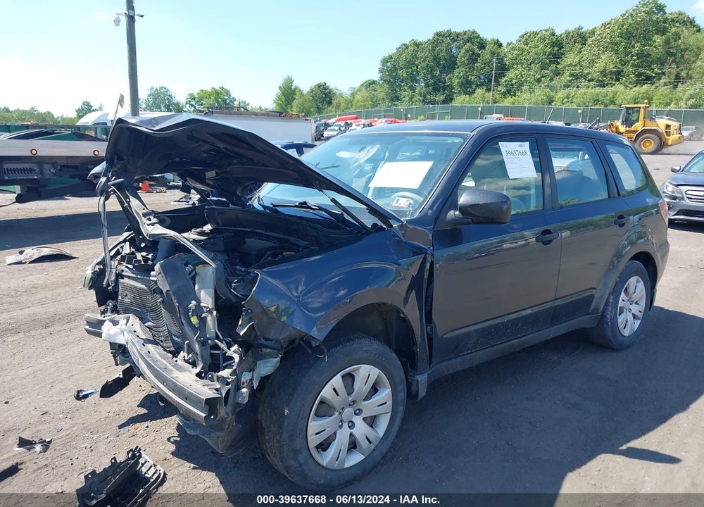 2010 SUBARU FORESTER 2.5X VIN: JF2SH6AC6AH750777