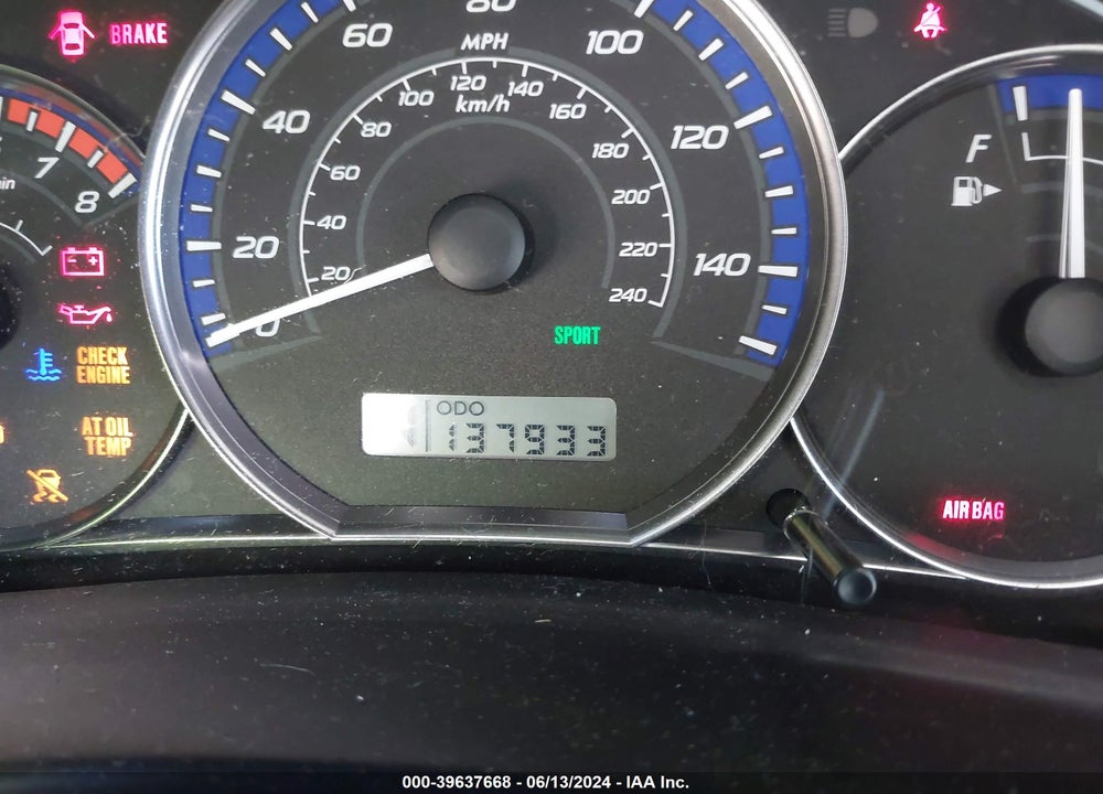 2010 SUBARU FORESTER 2.5X VIN: JF2SH6AC6AH750777