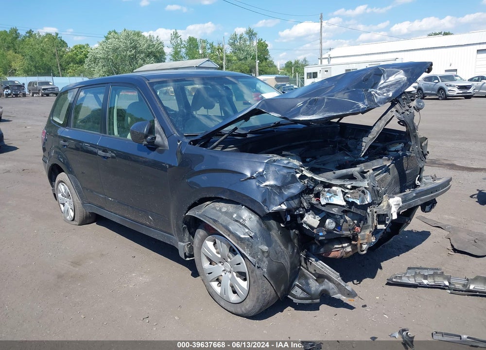 2010 SUBARU FORESTER 2.5X VIN: JF2SH6AC6AH750777